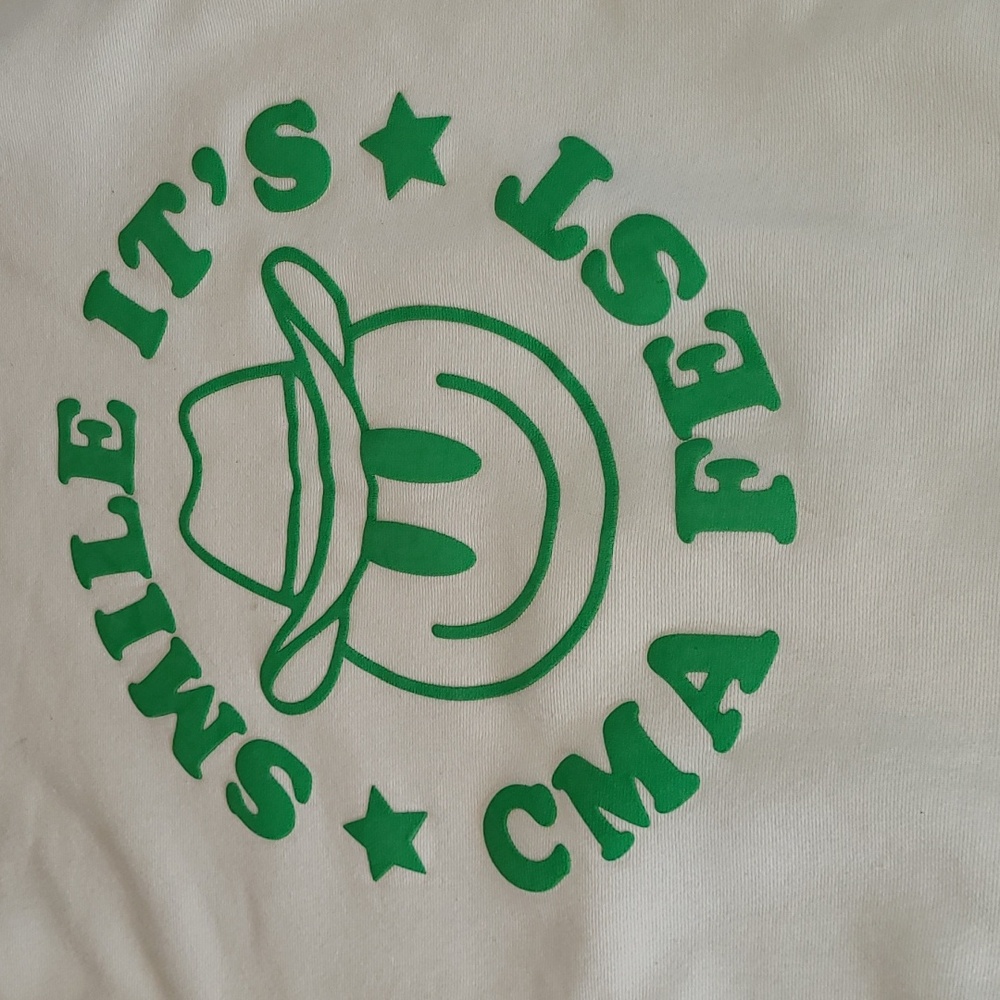 CMA Fest White Swearshirt